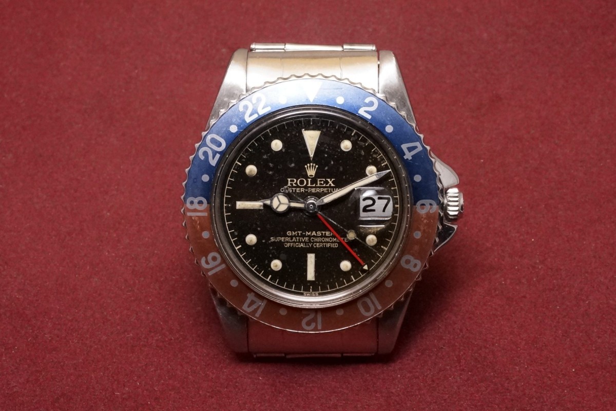ロレックス GMTマスター Ref-1675 Chapterring Gilt/Gloss Dial