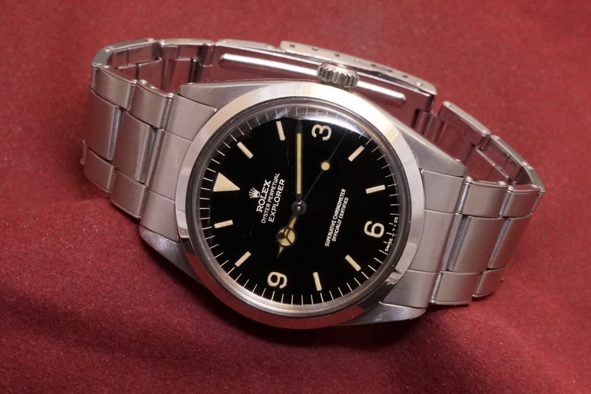希少　ROLEX　ロレックス 1964年製　3連 リベットブレス 17mm 希少 ROLEX ロレックス 1964年製 3連 リベットブレス 17mm