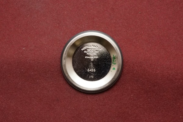 ロレックス OYSTER Ref-6426 Black Mirror Dial Garantie（RO-213／1972年)の詳細写真9枚目