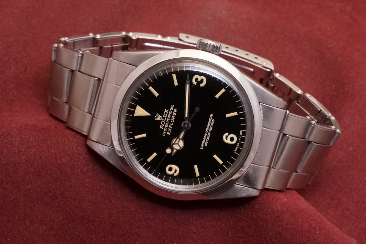ロレックス EXPLORER Ref-1016 Gilt/Gloss Dial(RS-224/1966年)