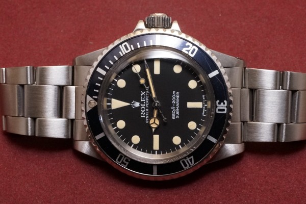 ロレックス サブマリーナ Ref-5513 Maxi Mark-1 Patina Dial（RS-227／1978年)の詳細写真4枚目