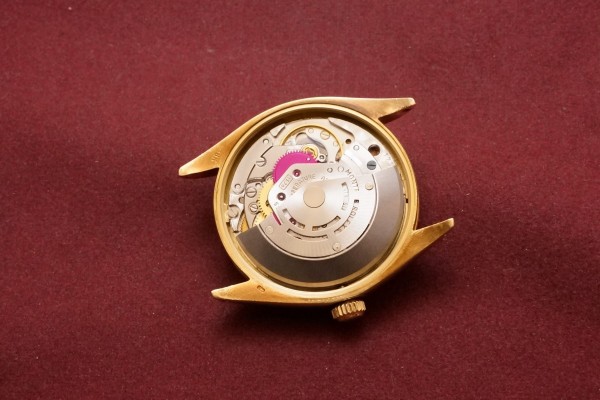 ロレックス OYSTER PERPETUAL Ref-1002 18KYG Gray Gold Dial（RO-217／1972年)の詳細写真8枚目