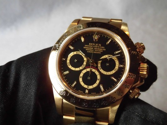ロレックス デイトナ Ref-16528 Black Dial Sir-A（RD-40／1999年)の詳細写真5枚目