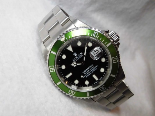 ロレックス サブマリーナ 16610LV Lime Bezel Sir-F（RD-42／2003年)の詳細写真1枚目