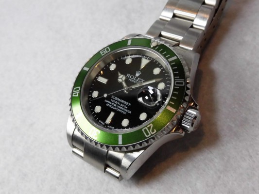 ロレックス サブマリーナ 16610LV Lime Bezel Sir-F（RD-42／2003年)の詳細写真2枚目