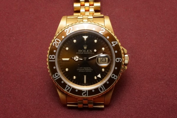ロレックス GMTマスター Ref-16758 Root Beer Nipple Dial（RS-229／1980年)の詳細写真2枚目