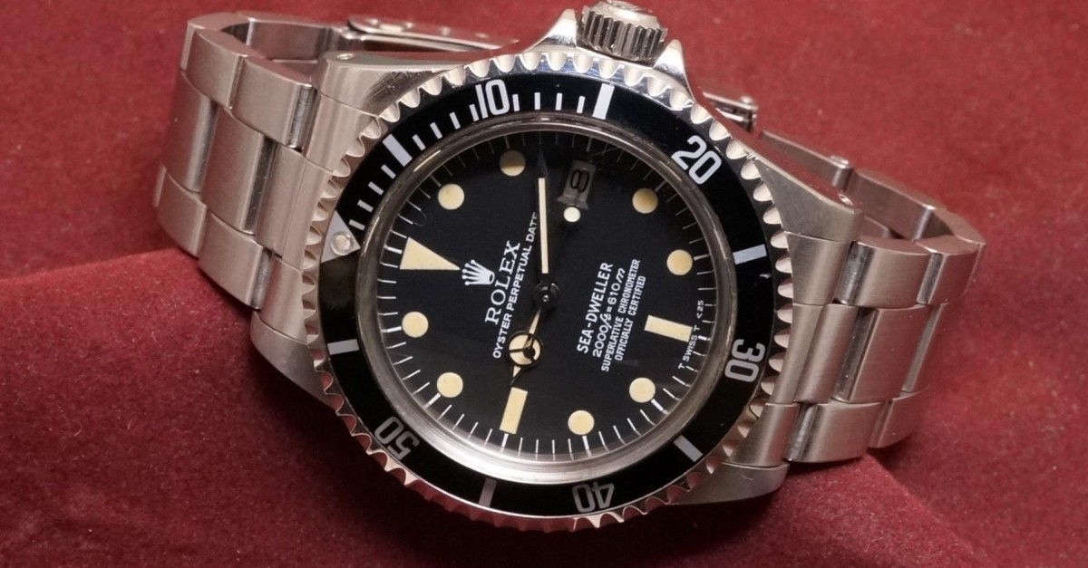ロレックス シードゥエラー Ref-1665 Pumpkin Rail Dial（RS-232