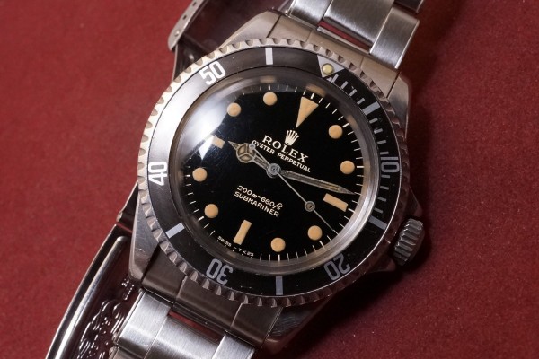 ロレックス サブマリーナ Ref-5513 Gilt/Gloss Dial（RS-233／1966年)の詳細写真3枚目