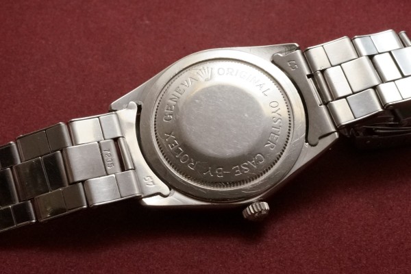 チュードル OYSTER-PRINCE Ref-7990/4 Small Rose Tuxedo Dial（TO-02／1968年)の詳細写真6枚目