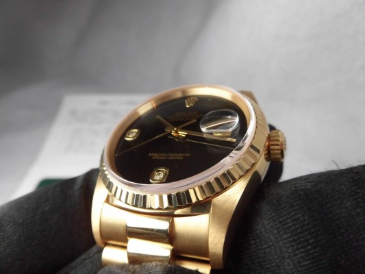 ロレックス デイトジャスト Ref-16238 Onyx Dial Ser-T（RD-58／1996年)の詳細写真4枚目