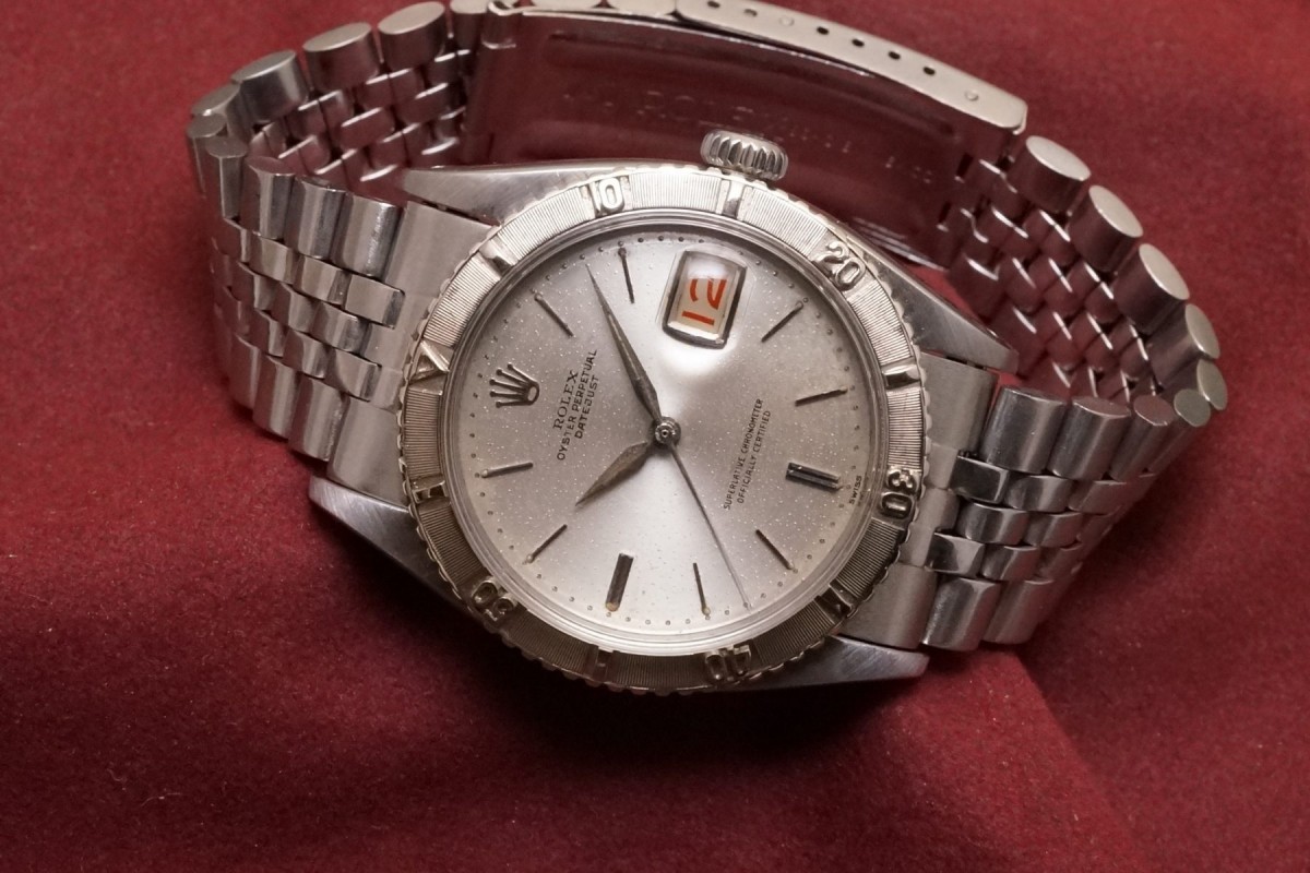 ロレックス デイトジャスト Ref-6609 SS×WG Thunderbird(RS-235/1957年)