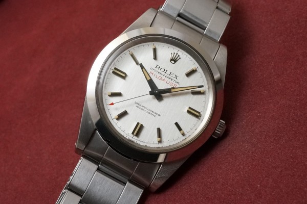 ロレックス MILGAUSS Ref-1019 Silver Dial（RO-215／1970年)の詳細写真3枚目