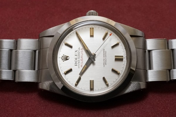 ロレックス MILGAUSS Ref-1019 Silver Dial（RO-215／1970年)の詳細写真4枚目