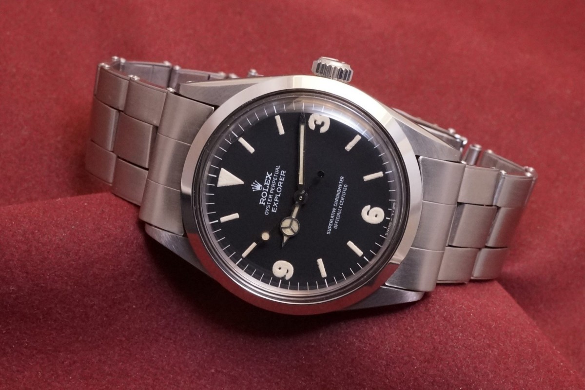 ロレックス EXPLORER Ref-1016 Mega Fat Luminous 369(RS-77/1967年)