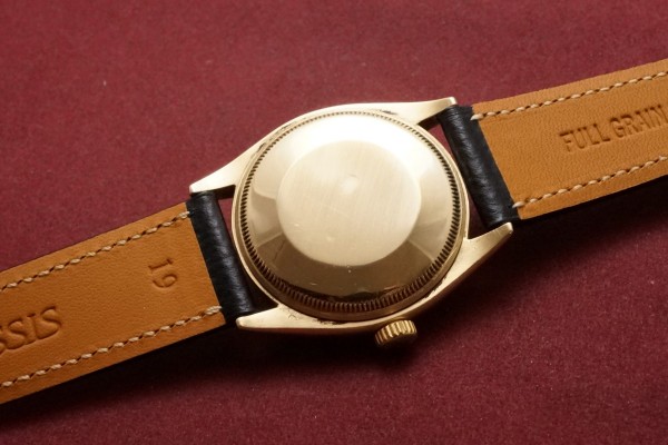 ロレックス SEMI-バブルバック Ref-6084 14KYG EXPLORER Design（RO-233／1952年)の詳細写真5枚目