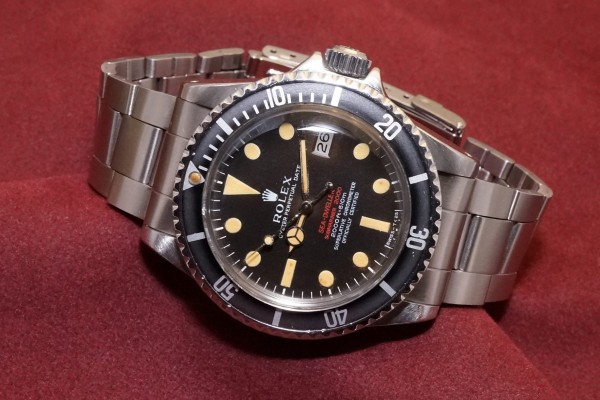 ロレックス DOUBLE RED シードゥエラー Ref-1665 Mark-2 Brown & Pumpkin Dial（RS-41／1972年)の詳細写真1枚目
