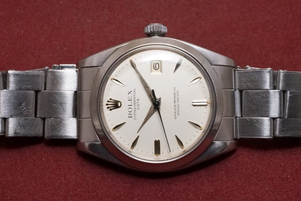 ロレックス PERPETUAL DATE Ref-1500 Big Logo Dial（RO-244／1961年)の詳細写真4枚目
