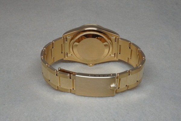 ロレックス デイデイト 18238 18KYG ONYX DIAL Sir-W（RD-94／1995年)の詳細写真8枚目