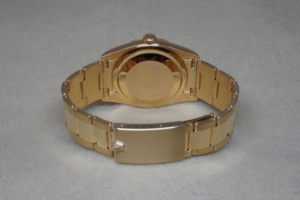 ロレックス デイデイト 18238 18KYG ONYX DIAL Sir-W（RD-94／1995年)の詳細写真7枚目