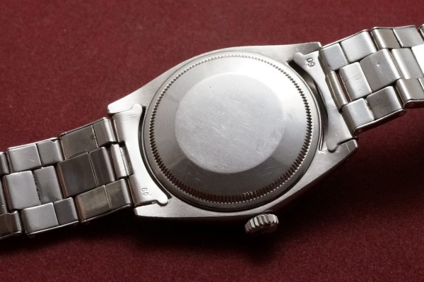 ロレックス OYSTER PERPETUAL -DATE- Ref-1501 Galaxy Gilt Dial Guarantee & Box etc.（RO-245／1963年)の詳細写真6枚目