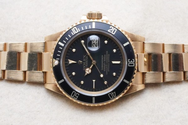 ロレックス サブマリーナ Ref-16808 Matte Black Nipple Dial（RD-108／1985年)の詳細写真4枚目