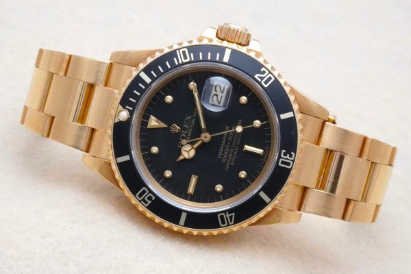 ロレックス サブマリーナ Ref-16808 Matte Black Nipple Dial（RD-108／1985年)の詳細写真1枚目