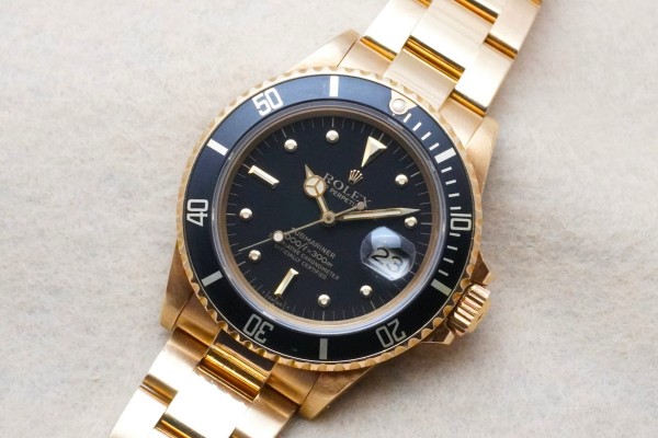 ロレックス サブマリーナ Ref-16808 Matte Black Nipple Dial（RD-108／1985年)の詳細写真3枚目