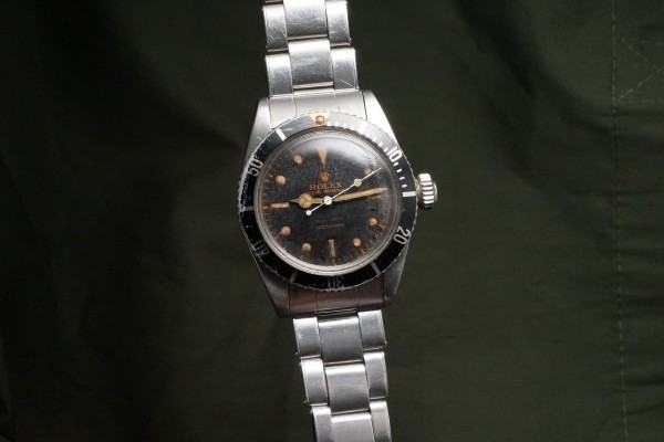 ロレックス サブマリーナ Ref-5510 Big Crown（RS-72／1958年)の詳細写真4枚目