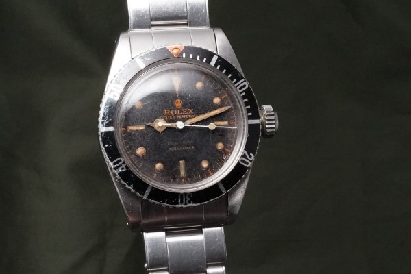 ロレックス サブマリーナ Ref-5510 Big Crown（RS-72／1958年)の詳細写真5枚目