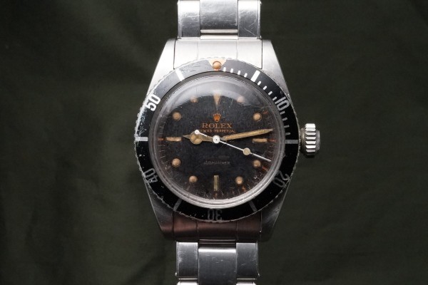 ロレックス サブマリーナ Ref-5510 Big Crown（RS-72／1958年)の詳細写真6枚目