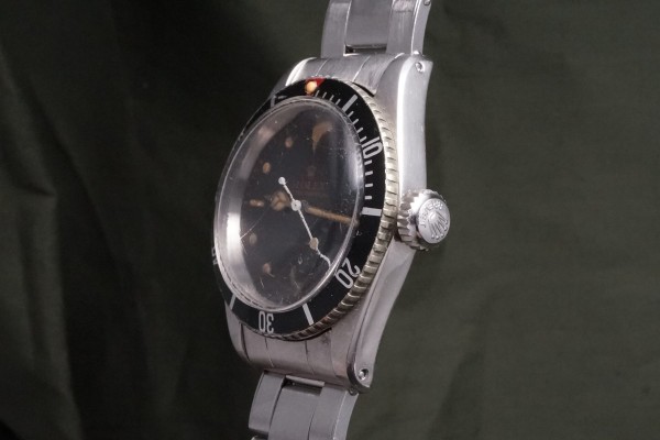 ロレックス サブマリーナ Ref-5510 Big Crown（RS-72／1958年)の詳細写真8枚目