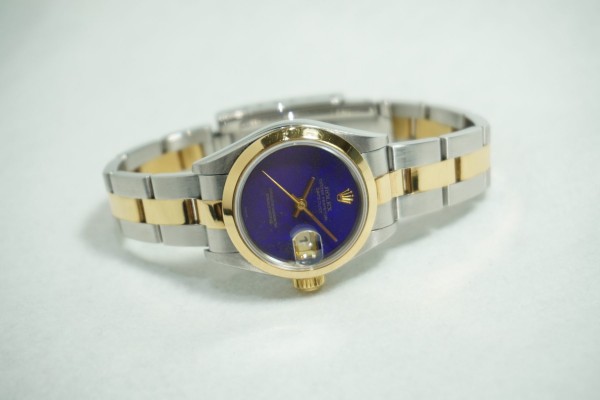 レディース ロレックス 69163 Lapis Lazuli SS/YG（LR-61／1996年)の詳細写真1枚目