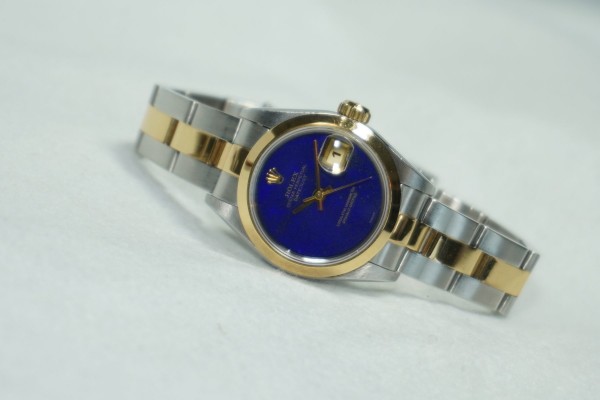レディース ロレックス 69163 Lapis Lazuli SS/YG（LR-61／1996年)の詳細写真2枚目