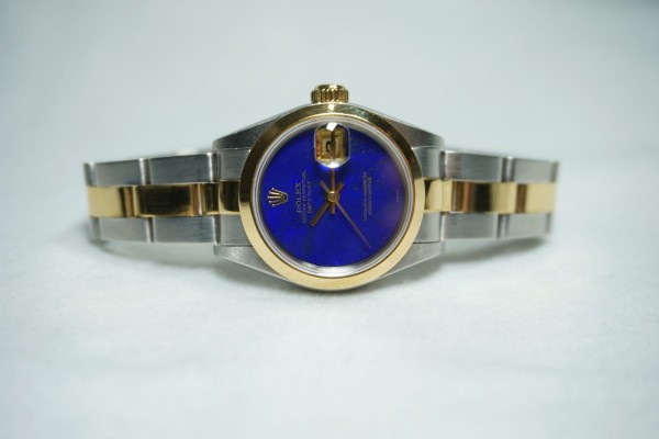 レディース ロレックス 69163 Lapis Lazuli SS/YG（LR-61／1996年)の詳細写真3枚目