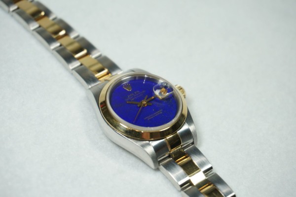 レディース ロレックス 69163 Lapis Lazuli SS/YG（LR-61／1996年)の詳細写真7枚目