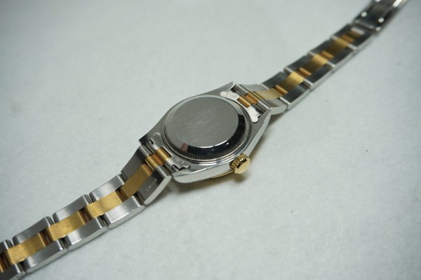 レディース ロレックス 69163 Lapis Lazuli SS/YG（LR-61／1996年)の詳細写真8枚目