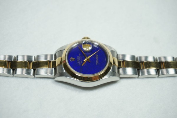 レディース ロレックス 69163 Lapis Lazuli SS/YG（LR-61／1996年)の詳細写真9枚目