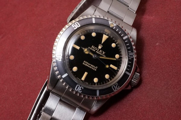 ロレックス サブマリーナ Ref-5513 Gilt/Gloss Dial（RS-239／1965年)の詳細写真3枚目