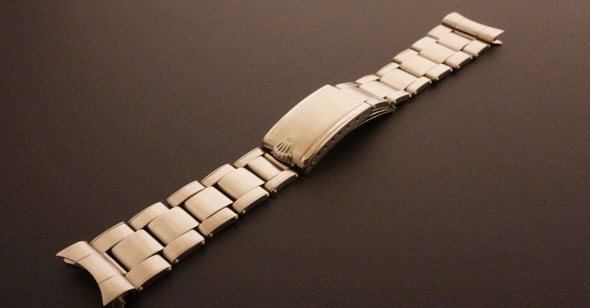 ❶貴重　ロレックスRef.7205-19 FF.57 13駒リベットブレス中古 ロレックス希少20ミリ用Ref.7206-FF.82 13駒リベットブレス中古