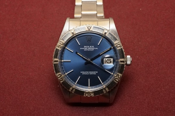 ロレックス デイトジャスト Ref-1625 Thunderbird Blue Dial（RO-229／1974年)の詳細写真2枚目