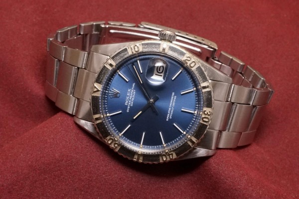 ロレックス デイトジャスト Ref-1625 Thunderbird Blue Dial（RO-229／1974年)の詳細写真1枚目