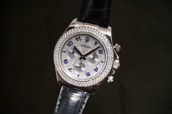 ロレックス  デイトナ Ref-116589RBR PAVE DIAMOND DIAL GUARANTEE（RD-97／2001年)の詳細写真2枚目