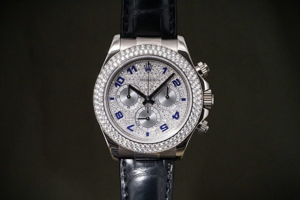 ロレックス  デイトナ Ref-116589RBR PAVE DIAMOND DIAL GUARANTEE（RD-97／2001年)の詳細写真3枚目