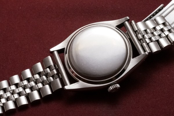 ロレックス デイトジャスト Ref-6305-1 Orange Aging Dial（RO-234／1955年)の詳細写真7枚目