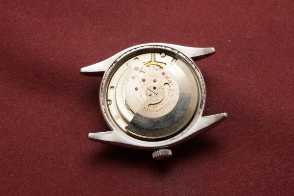 ロレックス デイトジャスト Ref-6305-1 Orange Aging Dial（RO-234／1955年)の詳細写真11枚目