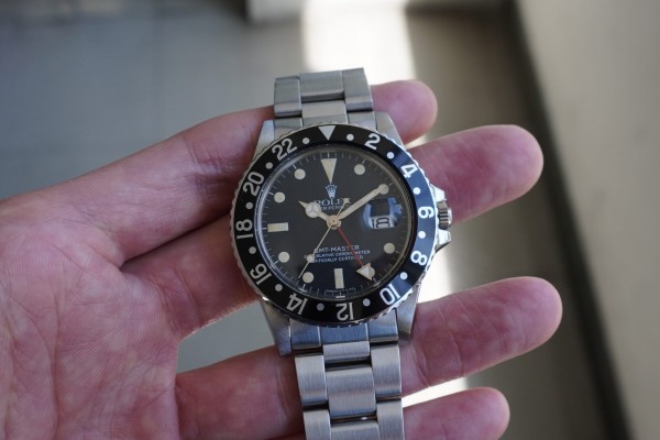 ロレックス GMTマスターI Ref.16750 赤/青ベゼル ヴィンテージ