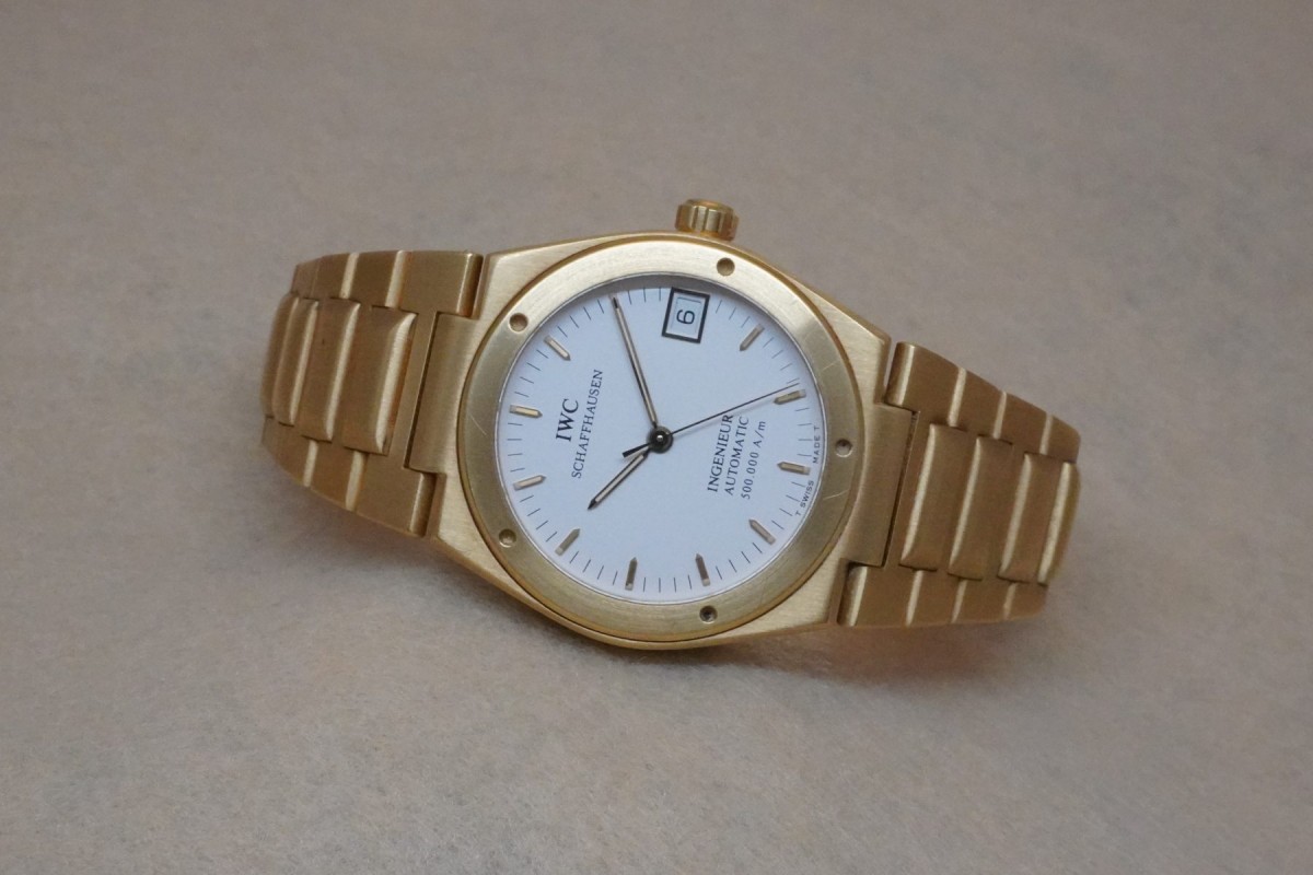 IWC 9238 インヂュニア 18KYG（02／1990年前後) | その他 Modern