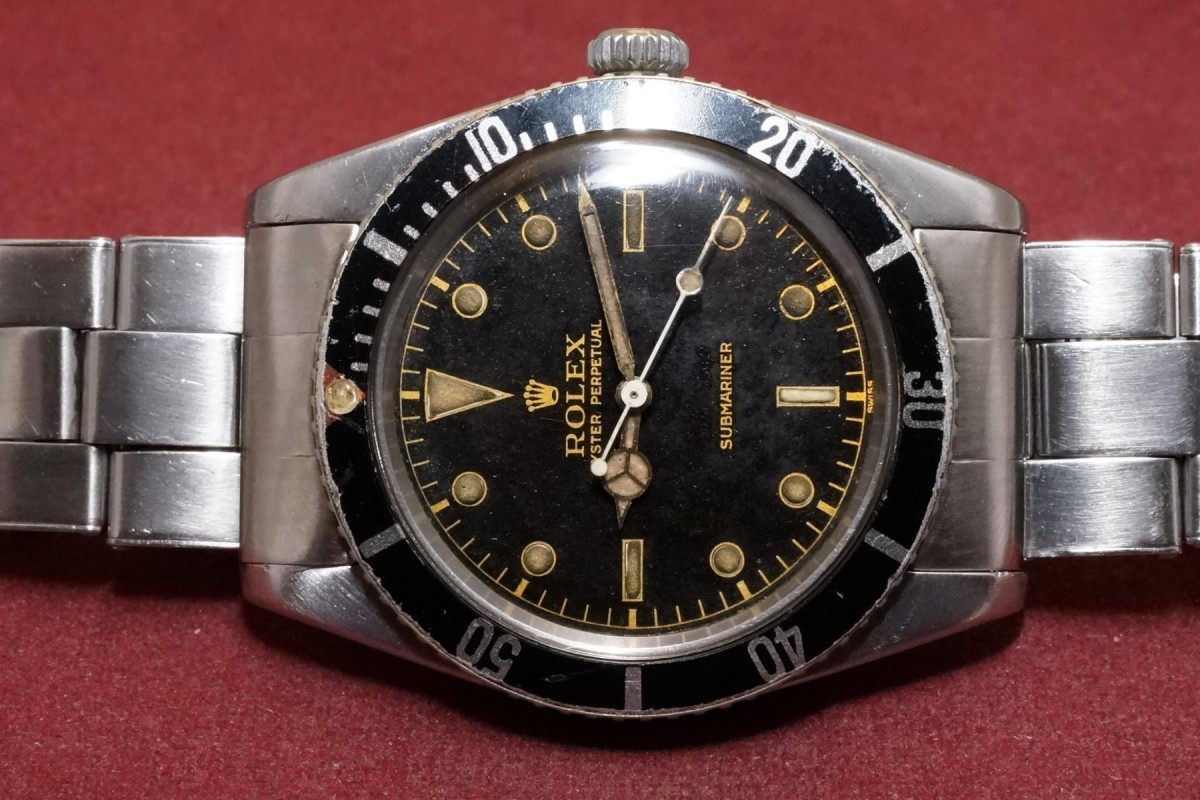 ロレックス サブマリーナ Ref-6536/1 Red Top Bezel（RS-267