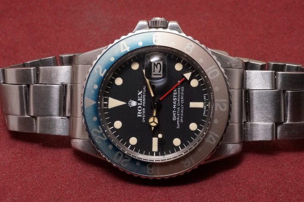 ロレックス GMTマスター Ref-1675 Matte Dial Mark-2.5 Rare!（RS-272／1972年)の詳細写真4枚目