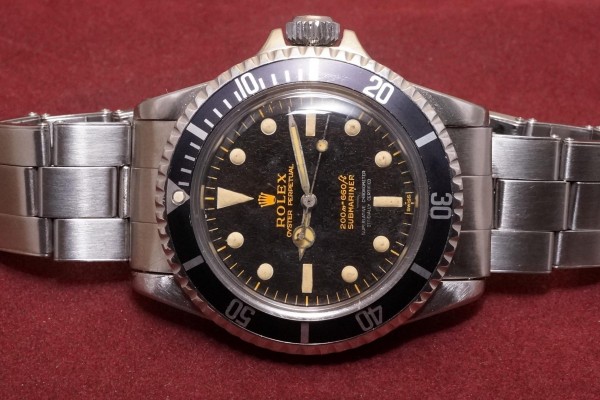 ロレックス サブマリーナ Ref-5512 Gilt/Gloss 4-Liner Dial Underline 4liner（RS-248／1963年)の詳細写真4枚目
